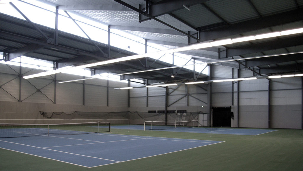 Salle de tennis 2 terrains