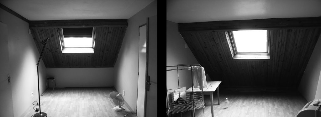COMBLE AMENAGE EXISTANT AVANT TRAVAUX